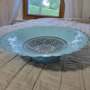 Trades of Hope Blue Lotus Pedestal Bowl